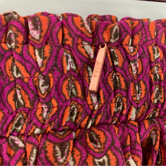 MISA Los Angeles Manya Ditsy Tiered ruffle Skirt - Picture 11 of 12